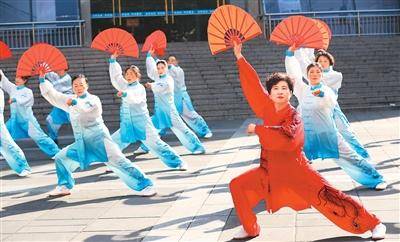 麻将糊了试玩-武术展演迎新年